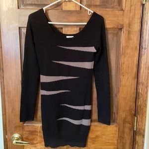 Size S- fitted, sweater dress.